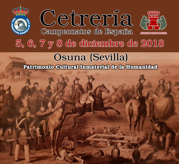 Osuna acogerá un año más los Campeonatos de España de Cetrería, del 5 al 8 de diciembre
